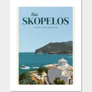 Visit Skopelos Posters and Art